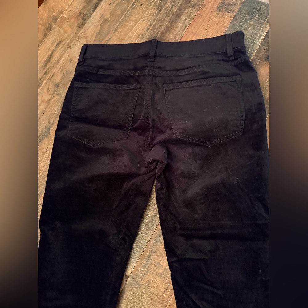 Ann Taylor black velvet pants size 2 EUC - Picture 7 of 7